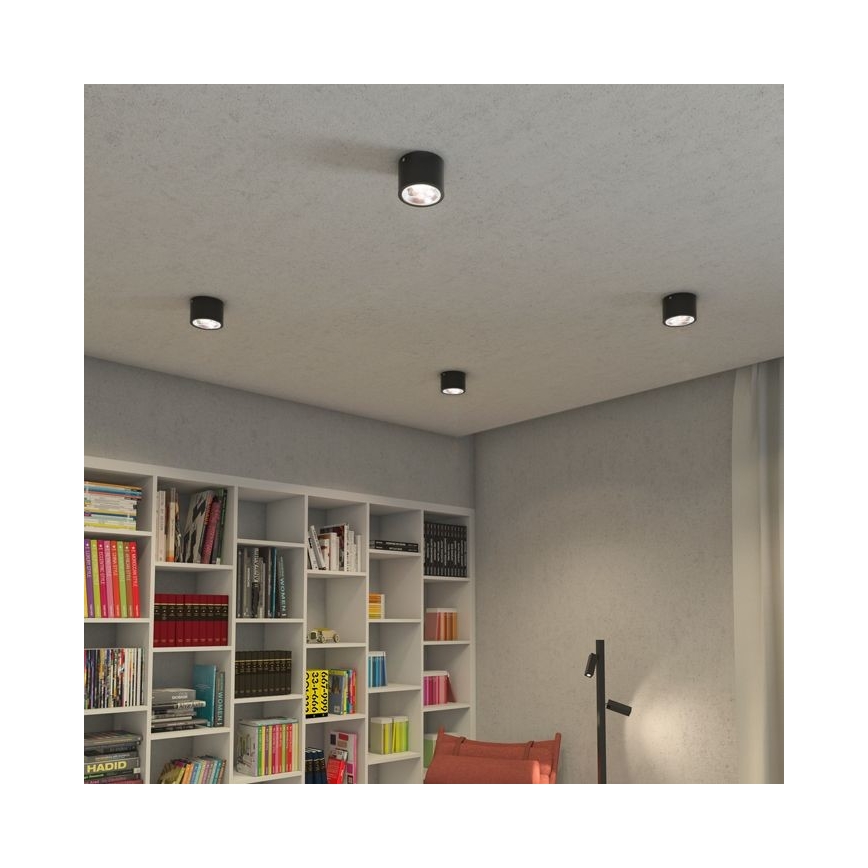 RED - Design Rendl - R12634 - LED Prigušiva reflektorska svjetiljka KELLY 15W/230V crna