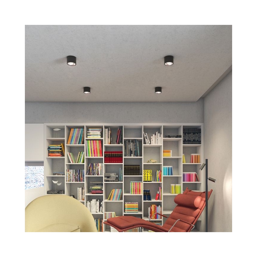 RED - Design Rendl - R12634 - LED Prigušiva reflektorska svjetiljka KELLY 15W/230V crna