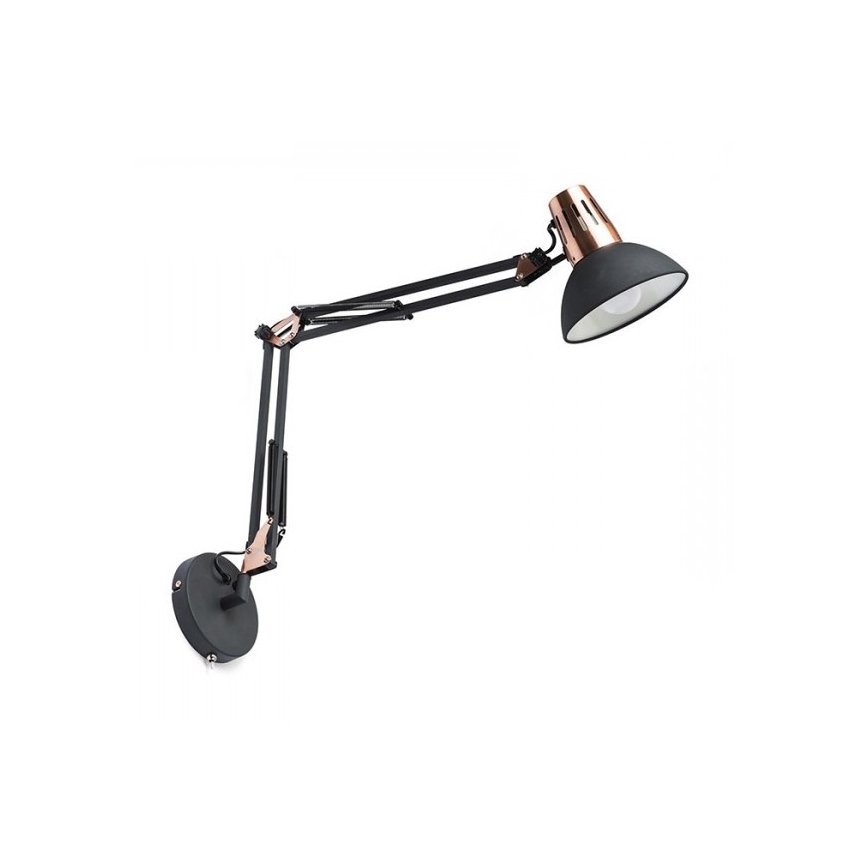 RED - Design Rendl - R12651 - Zidna lampa ANTE 1xE27/28W/230V crna
