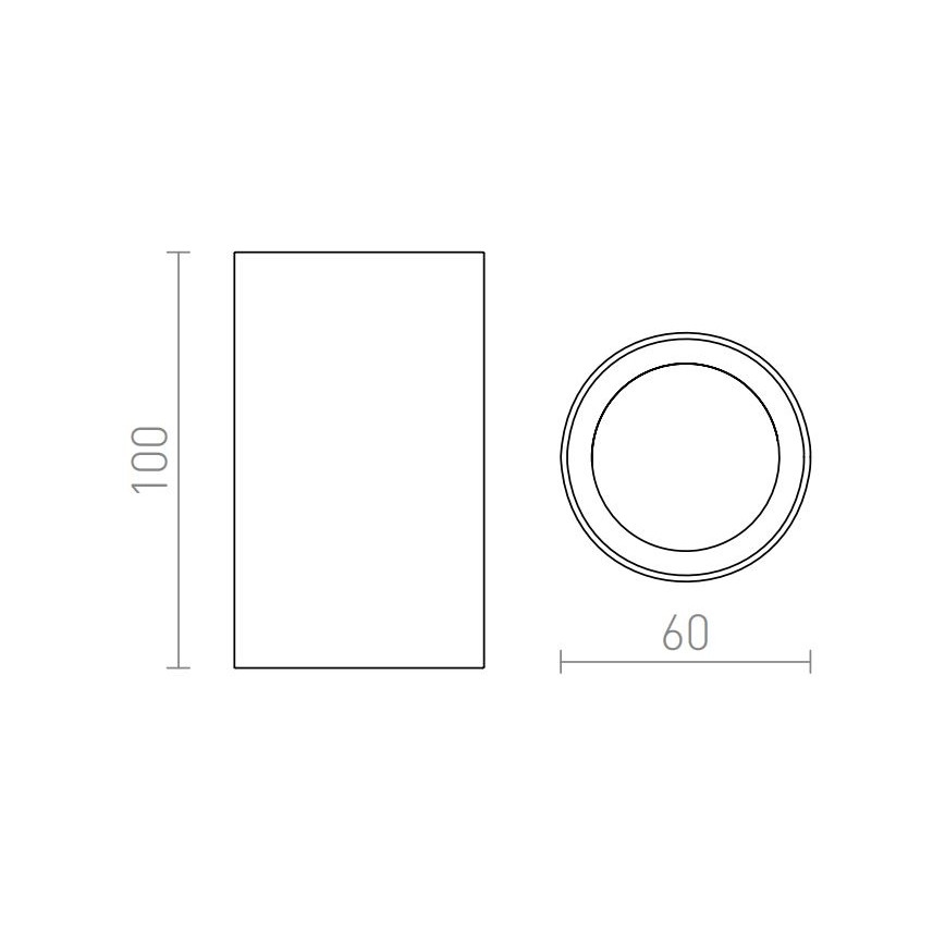 RED - Design Rendl - R12667 - Reflektorska svjetiljka GAYA 1xGU10/35W/230V bijela