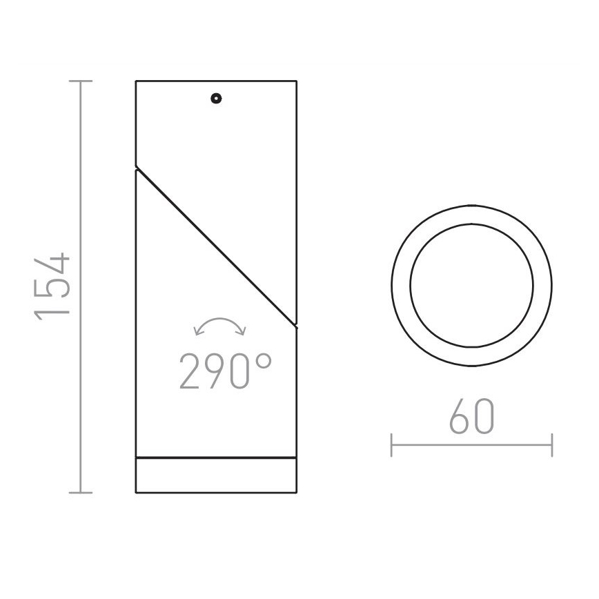 RED - Design Rendl - R12670 - Reflektorska svjetiljka SNAZZY 1xGU10/35W/230V bijela