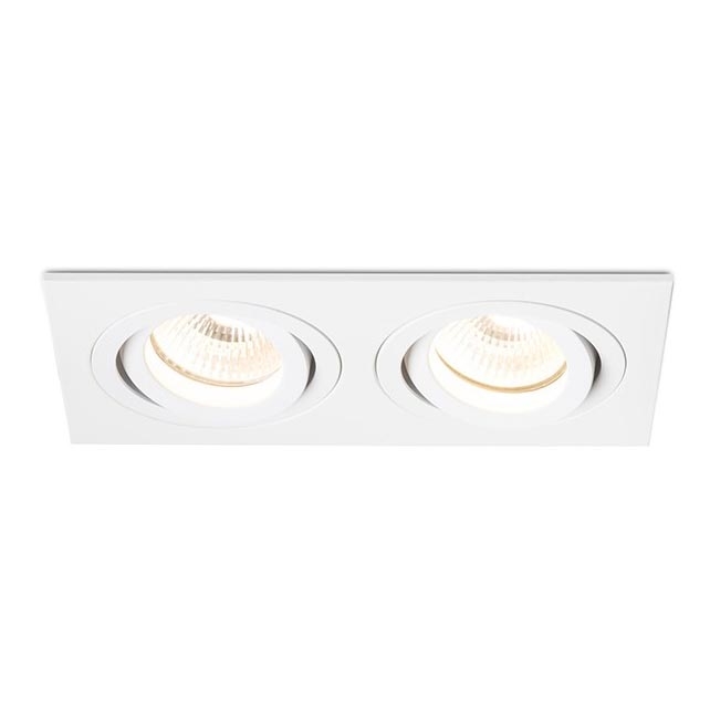 RED - Design Rendl - R12713- Ugradbena svjetiljka PASADENA 2xGU10/50W/230V