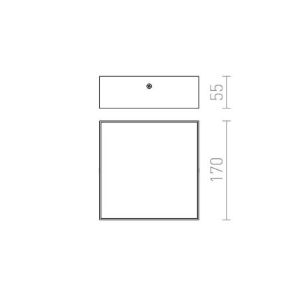 RED - Design Rendl - R12848 - LED Stropna svjetiljka LARISA LED/15W/230V bijela