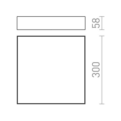 RED - Design Rendl - R12850 - LED Stropna svjetiljka LARISA LED/30W/230V bijela