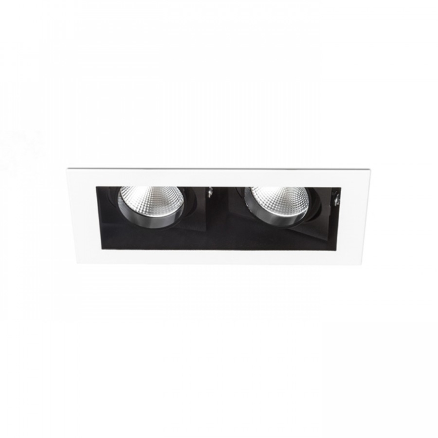 RED - Design Rendl - R12857 - LED Ugradbena svjetiljka BONDY 2xLED/7W/230V