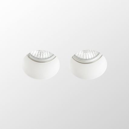 RED - Design Rendl - R12900 - Ugradbena svjetiljka QUO 2xGU10/35W/230V