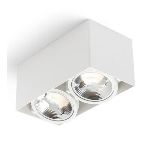 RED - Design Rendl - R13362 - LED Reflektorska svjetiljka JAMES 2xLED/15W/230V