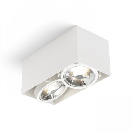 RED - Design Rendl - R13362 - LED Reflektorska svjetiljka JAMES 2xLED/15W/230V