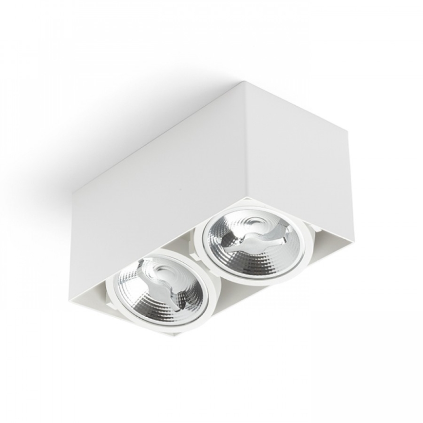 RED - Design Rendl - R13362 - LED Reflektorska svjetiljka JAMES 2xLED/15W/230V