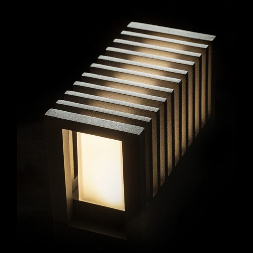 RED - Design Rendl - R13563 - LED Vanjska zidna svjetiljka CLAIRE LED/6W/230V IP54