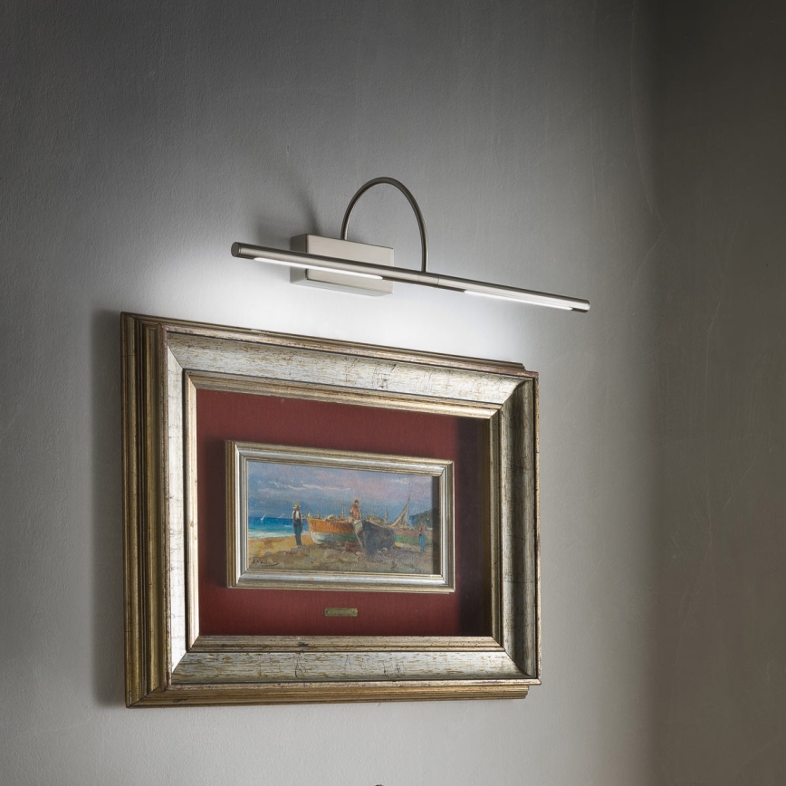 Redo 01-1138 - LED Svjetiljka za slike KENDO LED/12W/230V 51,4 cm mat krom