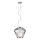 Redo 01-1140 - Luster na sajli FUSION 1xE27/42W/230V pr. 38 cm siva