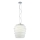 Redo 01-1142 - Luster na sajli MAGMA 1xE27/42W/230V Ø 38 cm sjajni krom/bijela