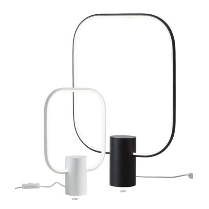 Redo 01-1227 - LED stolna lampa s prigušavanjem DOM LED/21W/230V crna