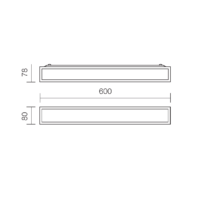 Redo 01-1233 - Zidna svjetiljka za kupaonicu EGO 3xE14/28W/230V IP44