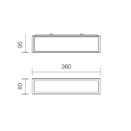 Redo 01-1234 - LED zidno svjetlo za kupaonicu EGO LED/12W/230V IP44 sjajni krom
