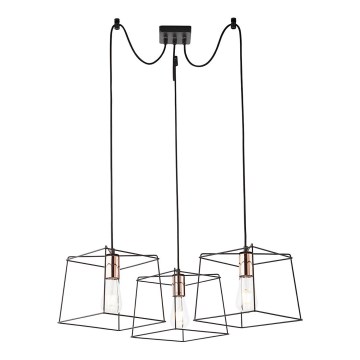 Redo 01-1265 - Luster na sajli SKETCH 3xE27/42W/230V pauk