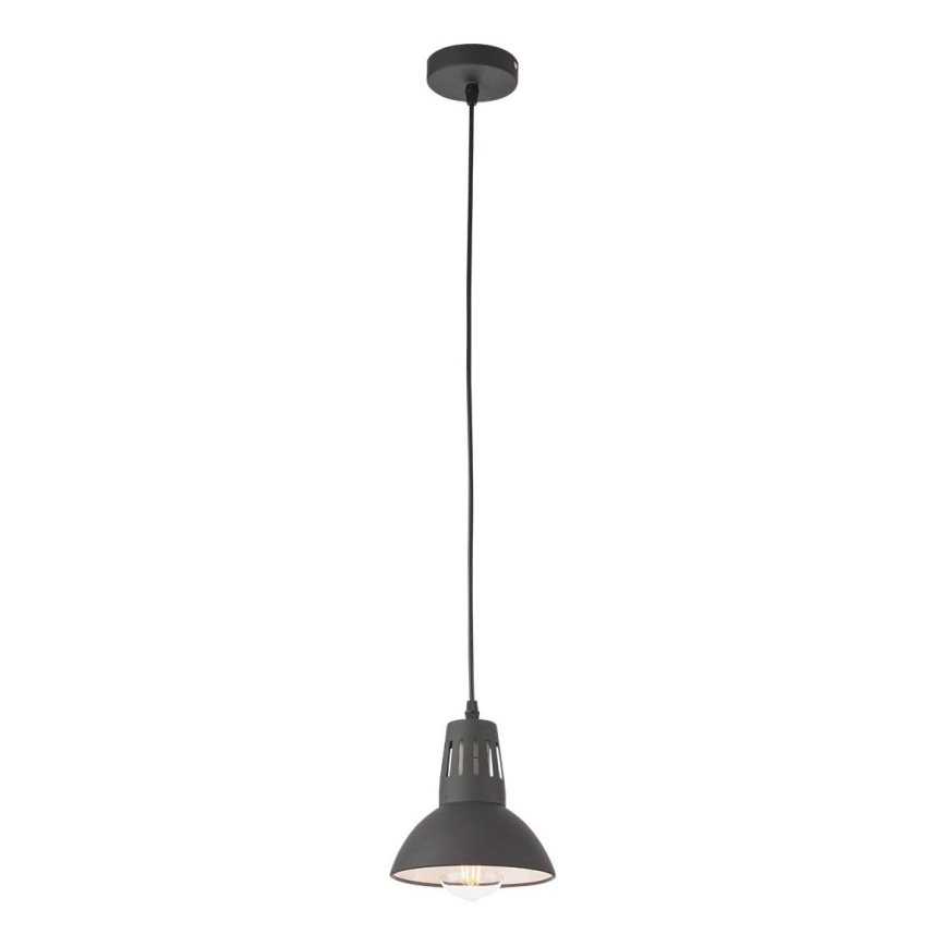 Redo 01-1279 - Viseći luster na sajli PEEP 1xE27/42W/230V, Ø 16,5 cm, crni