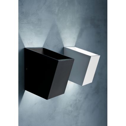 Redo 01-1318 - LED Zidna svjetiljka TOBIKO LED/6W/230V CRI 90 crna
