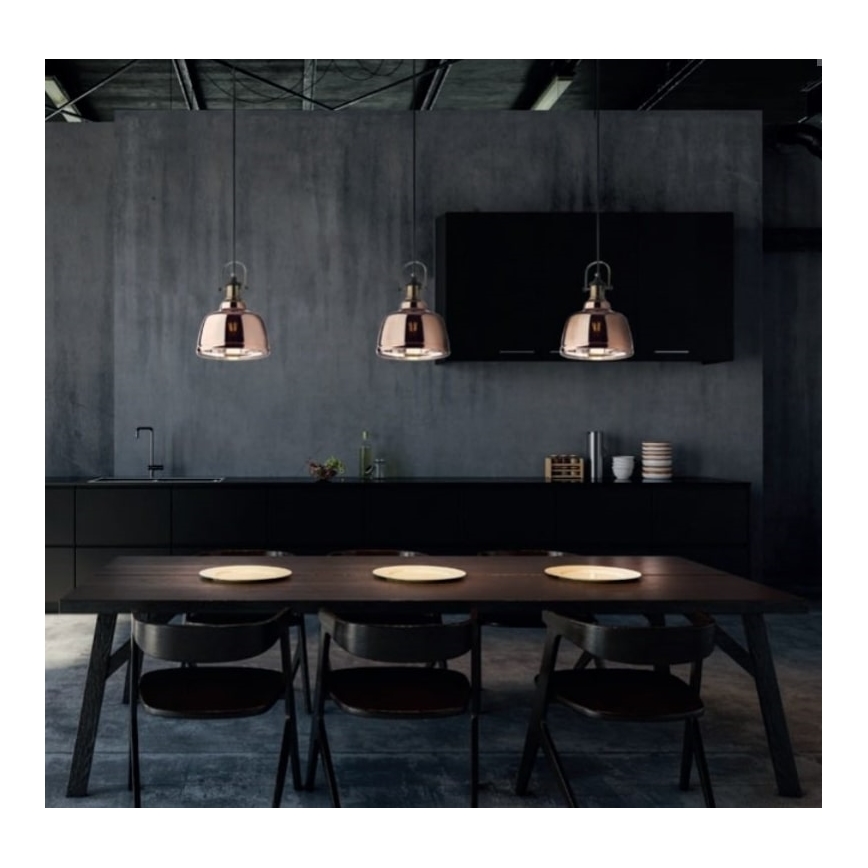 Redo 01-1384 - Luster na sajli LARRY 1xE27/42W/230V