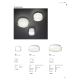 Redo 01-1453 - LED Stropna svjetiljka za kupaonicu NAJI LED/12W/230V pr. 30 cm IP44