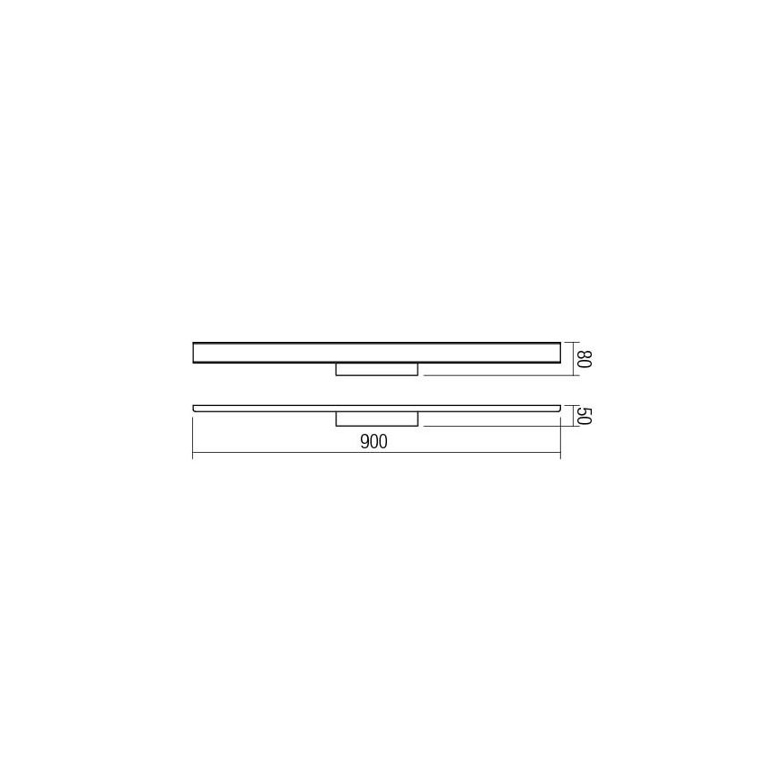 Redo 01-1527 - LED Rasvjeta za ogledalo u kupaonici DAO 1xLED/36W/230V IP44
