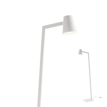 Redo 01-1556 - Podna lampa MINGO 1xE27/42W/230V bijela