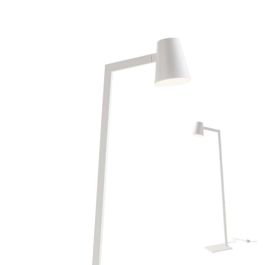 Redo 01-1556 - Podna lampa MINGO 1xE27/42W/230V bijela