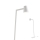 Redo 01-1556 - Podna lampa MINGO 1xE27/42W/230V bijela