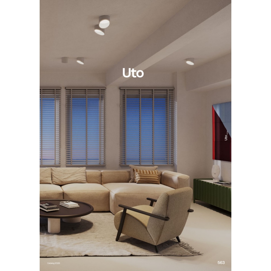 Redo 01-1627 - LED ugradna točkasta svjetiljka UTO LED/12W/230V Ø 12 cm bijela