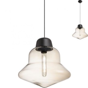 Redo 01-1770 - Luster na sajli AMNO 1xE27/42W/230V, promjer 33 cm, bež