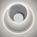 Redo 01-1789 - LED Prigušiva zidna svjetiljka TORSION LED/27W/230V bijela