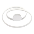 Redo 01-1791 - LED stropno svjetlo s mogućnošću prigušivanja TORSION LED/30W/230V Ø 55 cm bijelo