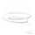 Redo 01-1795 - LED Prigušivi luster na sajli TORSION LED/40W/230V pr. 74 cm bijela