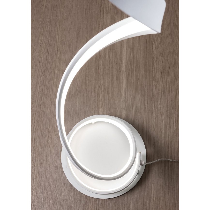 Redo 01-1797 - LED podna lampa TORSION s mogućnošću prigušivanja LED/24W/230V 3000K bijela