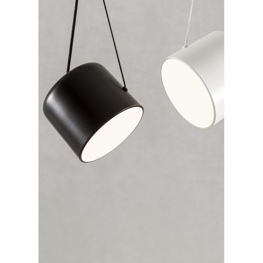Redo 01-1825 - Luster na sajli DODO 3xE27/15W/230V pauk bijela