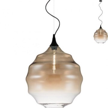 Redo 01-1844 - Luster na sajli SLAG 1xE27/42W/230V pr. 40 cm bež