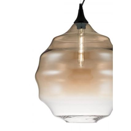 Redo 01-1844 - Luster na sajli SLAG 1xE27/42W/230V pr. 40 cm bež
