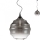 Redo 01-1845 - Luster na sajli SLAG 1xE27/42W/230V pr. 40 cm siva