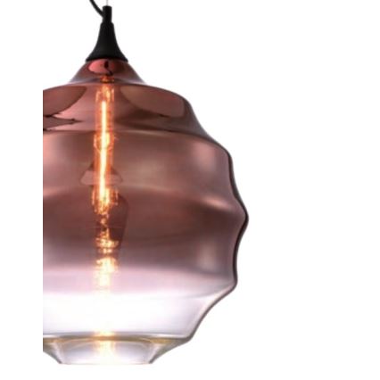 Redo 01-1846 - Luster na sajli SLAG 1xE27/42W/230V pr. 40 cm bakar