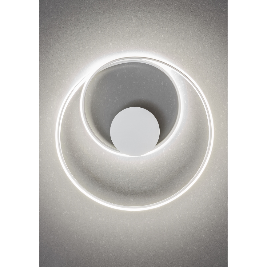 Redo 01-1886 - LED prigušivo stropno svjetlo TORSION LED/29W/230V 4000K Ø 55 cm bijela