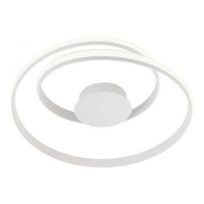 Redo 01-1886 - Prigušivo LED stropno svjetlo TORSION LED/29W/230V Ø 55 cm bijela