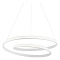 Redo 01-1890 - LED luster s mogućnošću prigušivanja na sajli TORSION LED/35W/230V 4000K Ø 75 cm bijela