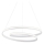 Redo 01-1890 - LED luster s mogućnošću prigušivanja na sajli TORSION LED/35W/230V 4000K Ø 75 cm bijela