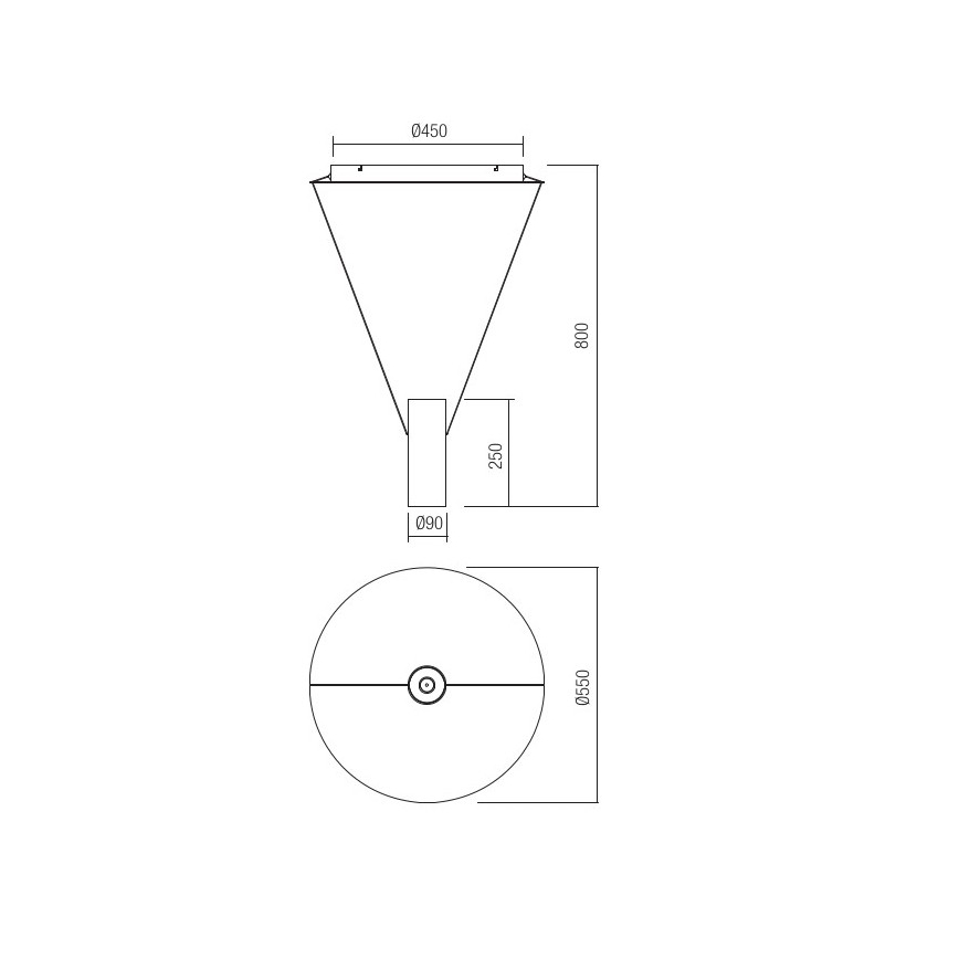 Redo 01-1971 - LED Prigušivi luster na sajli ESSENCE LED/36W/230V CRI 90 3000K bijela