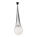 Redo 01-1972 - LED luster na sajli ALLURIA 1xE27/5W/230V Ø 25 cm