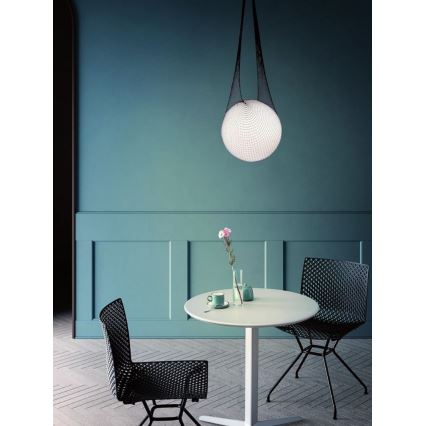 Redo 01-1974 - LED luster na sajli ALLURIA 1xE27/10W/230V Ø 40 cm