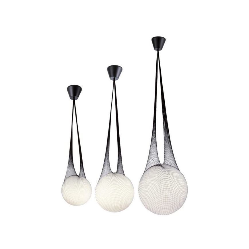 Redo 01-1974 - LED luster na sajli ALLURIA 1xE27/10W/230V Ø 40 cm