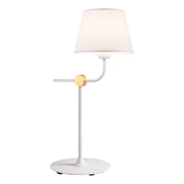 Redo 01-1980 - Stolna lampa MORRIS 1xE27/42W/230V bijela