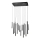 Redo 01-2056 - LED Luster na sajli MADISON 14xLED/4W/230V crna